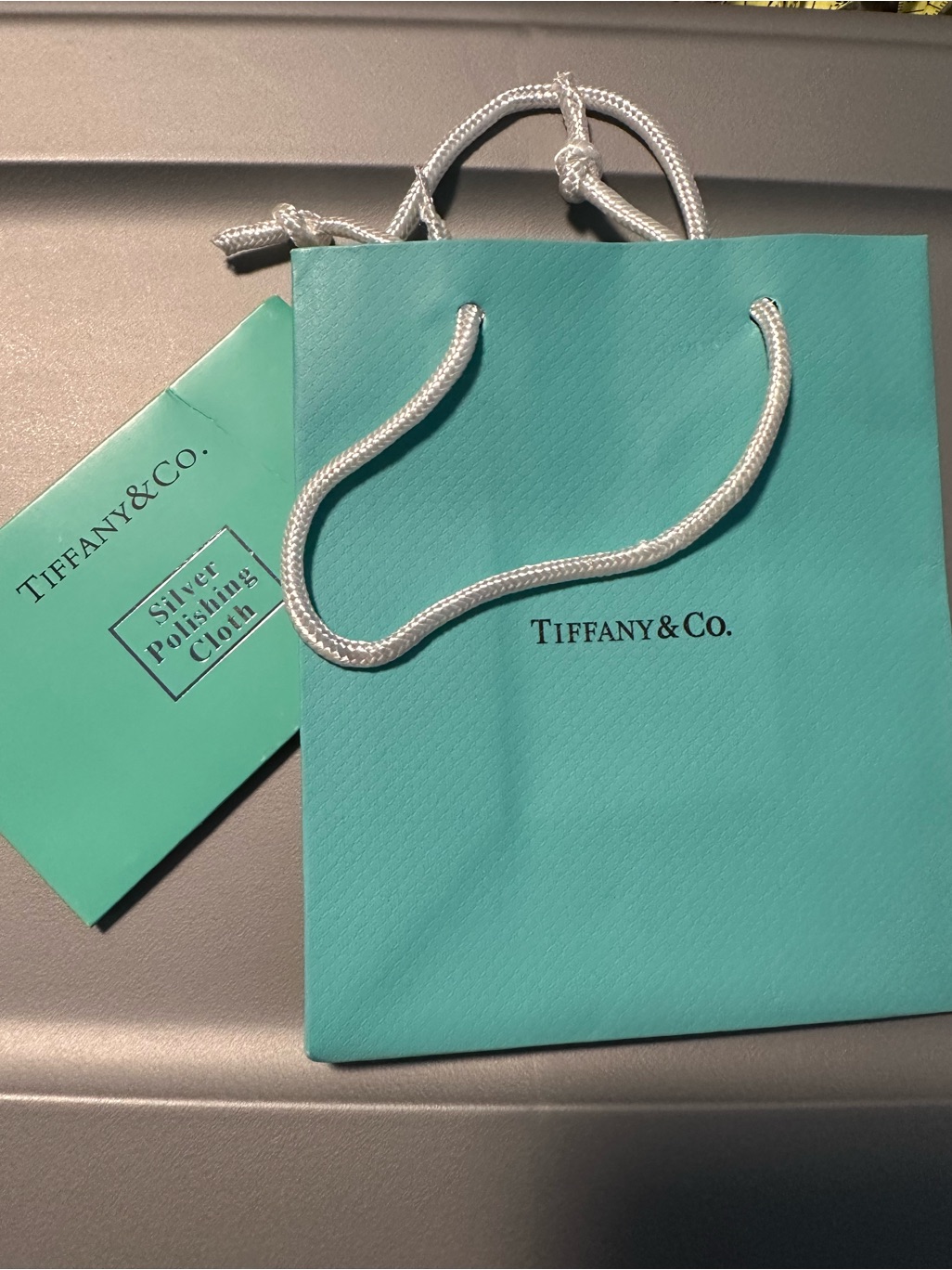 Tiffany  Co Jewelry Gift Bag  Polishing Cloth